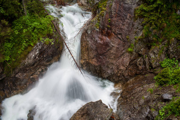 istock Waterfall in Tatra mountains. Morskie oko. 880030536