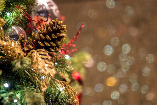 istock Christmas background with christmass balls - Soft focus 880128370