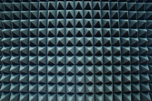 istock Sound acoustical foam in recording studio. 880141604