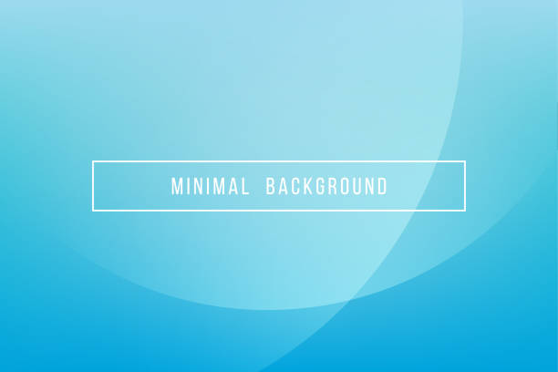 ilustrações de stock, clip art, desenhos animados e ícones de simple blue minimal modern elegant abstract vector background - swirl blue backgrounds abstract