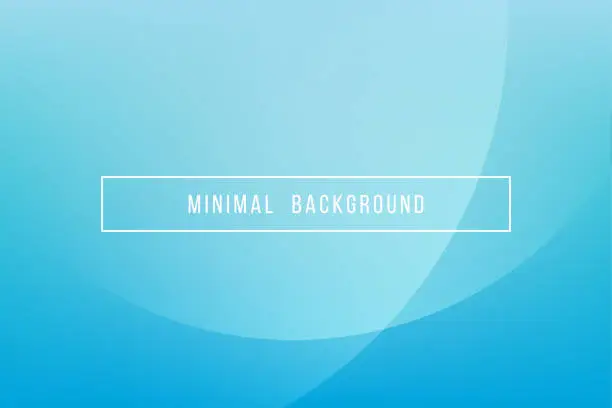 Vector illustration of Simple Blue Minimal Modern Elegant Abstract Vector Background