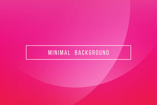 ilustraciones, imágenes clip art, dibujos animados e iconos de stock de fondo simple rosa elegante moderno mínimo del vector abstracto - magenta