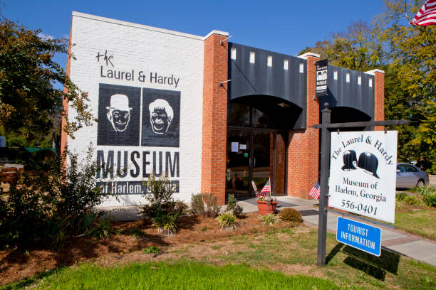 Laurel and Hardy Museum stock photo