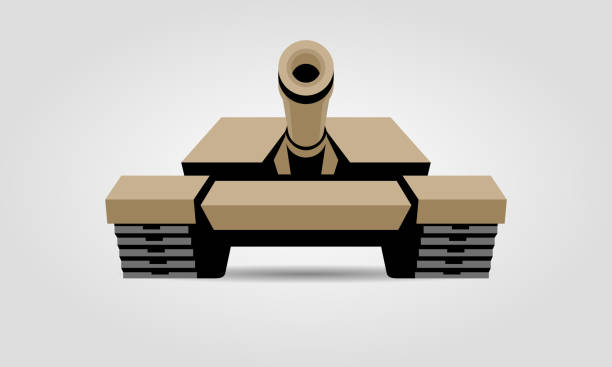 Tank vector art illustration
