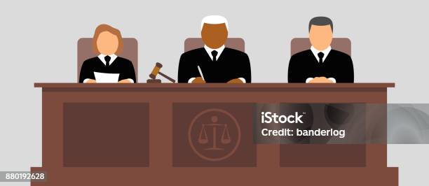 Judges Icon Stock Illustration - Download Image Now - Judge - Law, Supreme Court, Icon Symbol