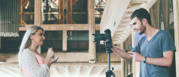 istock news broadcast telecommunication reporter 880200552