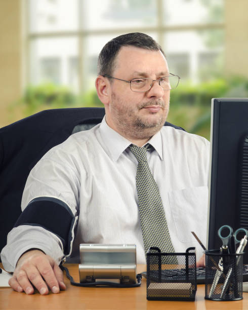 istock Businessman prefers telemedicine service because it allows save time 880214510