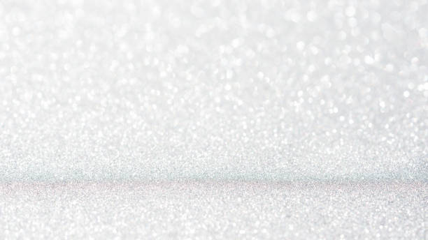 White Glitter And Bokeh For A Background Stock Photo - Download Image Now -  Abstract, Beauty, Blinking - iStock