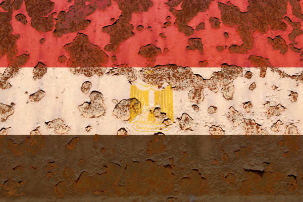 istock The national flag of Egypt 880237224