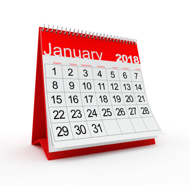 istock January 2018 Monthly Calendar 880252870