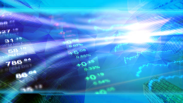 istock Finance wallpaper, finance abstract. Background, header image for financial news 880264238