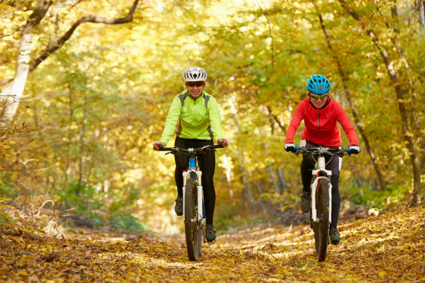 istock Woman biking outdoor 880294134