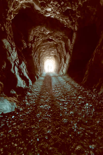 istock Light at end of tunnel 880297786