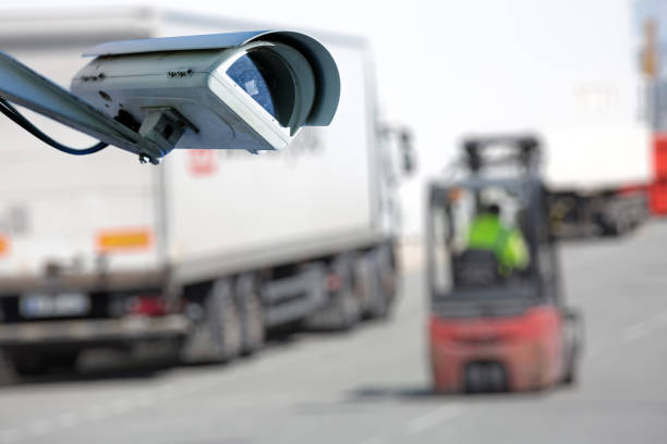 istock CCTV camera or surveillance system for warehouse protection 880300464