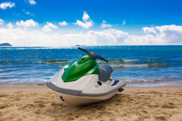istock Watercraft sailing tranquil South Pacific waters. 880316886