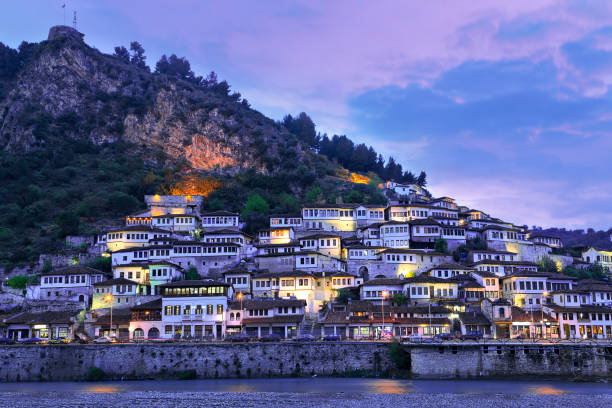 istock Traditional houses, Berat, Albania. 880337666
