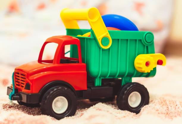 istock toy truck on the bed 880344278
