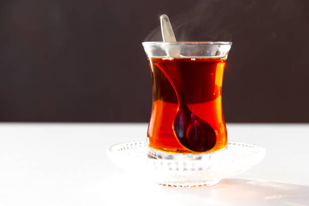 istock Black tea in a Tulip glass 880344544