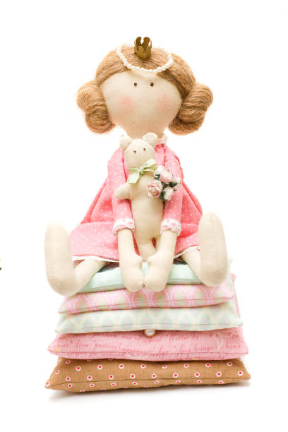 istock Femininity concept - Doll princess isolated 880375510