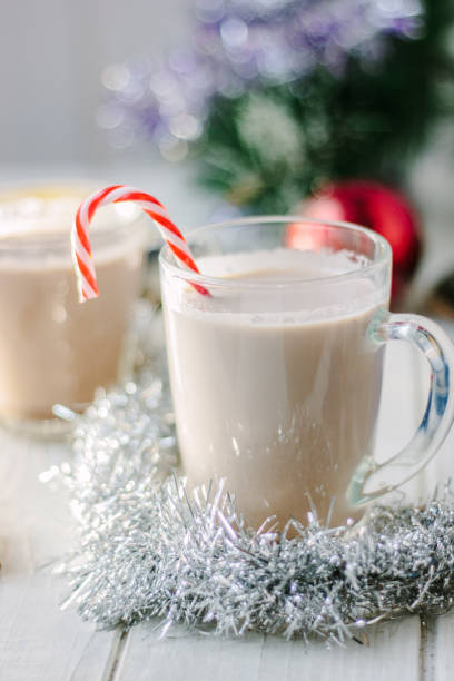 istock Christmas eggnog ready for drink during the christmas celebration. 880397682