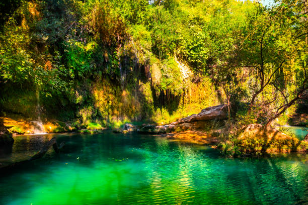 istock Kursunlu Waterfalls Turkey 880401030