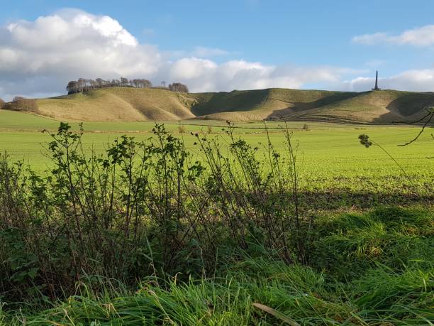 istock The white horse at Cherhill Down - Wiltshire 880441198