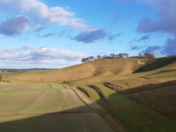 istock The white horse at Cherhill Down - Wiltshire 880441630