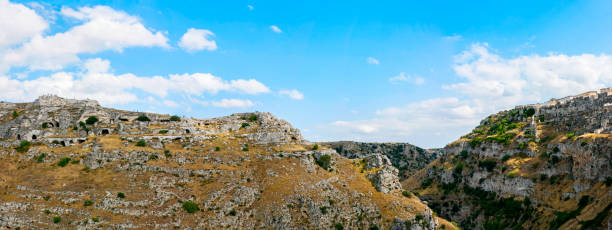 istock Panoramic view of Matera - Italy 880443960