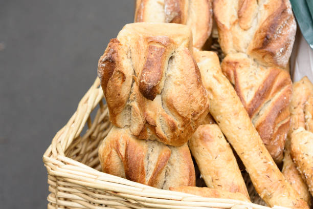 istock close-up of basket with white bread 880471698