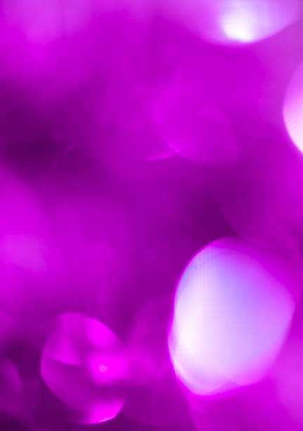 istock Beautiful Christmas purple bokeh. background 880486670