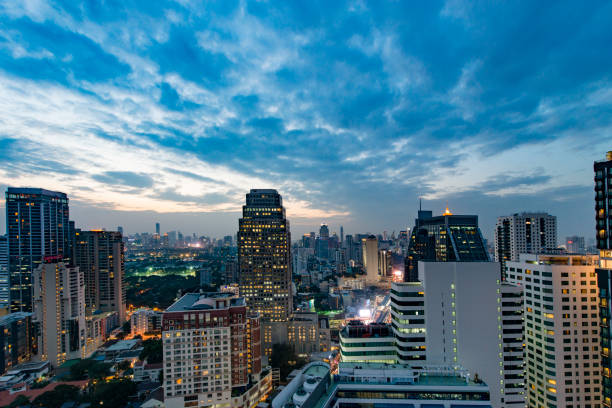 istock Bangkok by night, Thailand 880495026