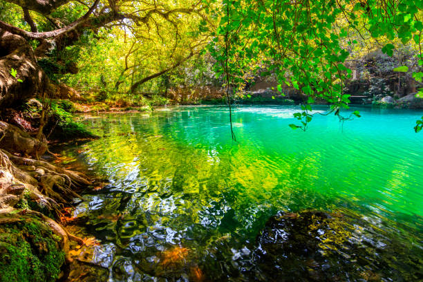 istock Kursunlu Waterfalls Turkey 880505140