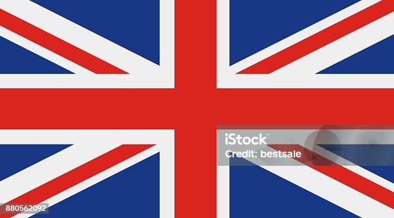 istock Great Britain, United Kingdom flag 880562092