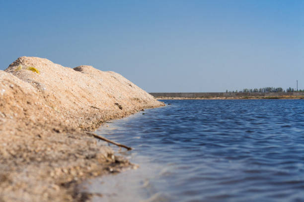 istock Sand dune at Beach and Clear Blue Sky 880605910