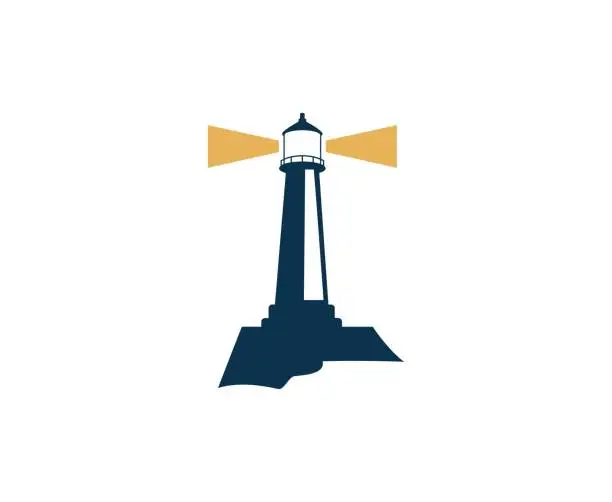 Vector illustration of Lighthouse icon