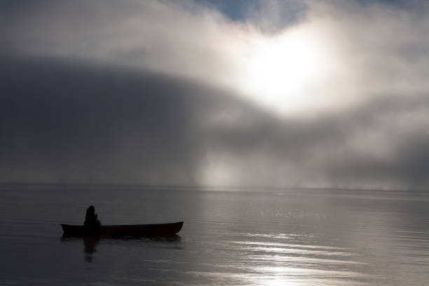 istock Woman canoeing Buffalo Pound Provincial Park 880623214