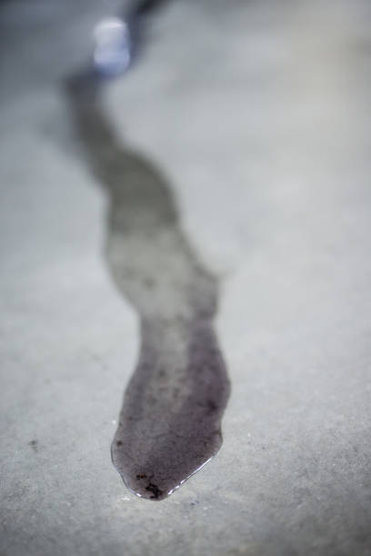 istock Puddle of Water, Asphalt, Parking 880627896