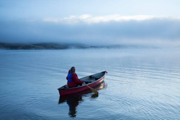 istock Woman canoeing Buffalo Pound Provincial Park 880632862