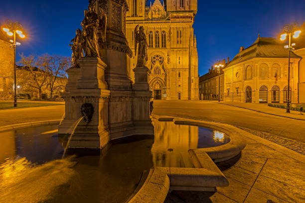 istock Assumption of Mary Cathedral in Zagreb 880635556