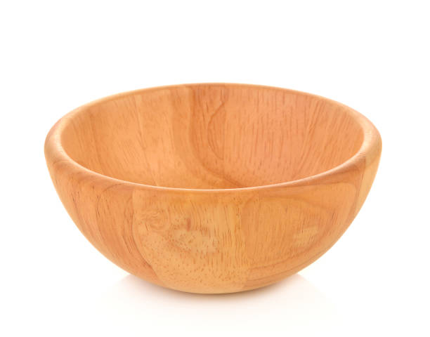 istock wooden bowl on white background 880715832
