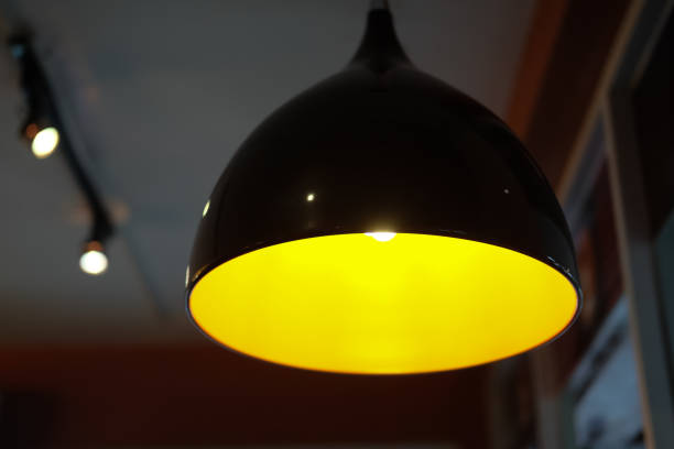 istock Modern lamp style decoration in coffee shop 880756010