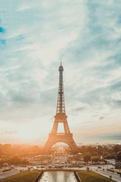 istock Famous and beautiful Eiffel tower in Paris, France 880778816