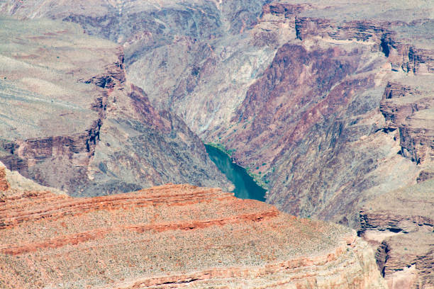 Grand Canyon at the south rim seen during an early morning in November.