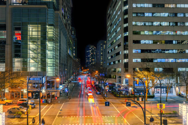istock big megapolis at night with a traffic light 880786880