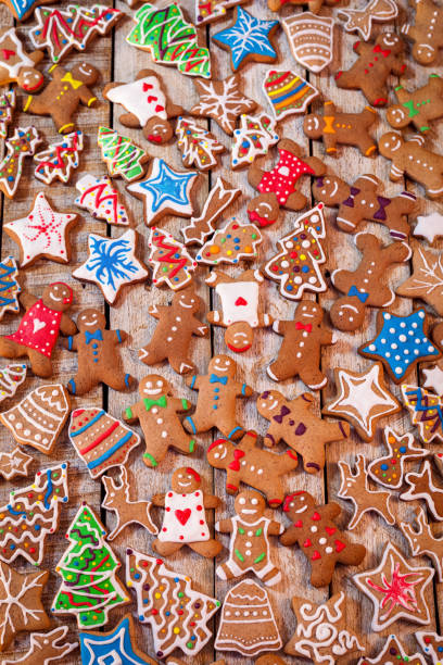 istock Homemade Christmas Gingerbread Cookies 880808208