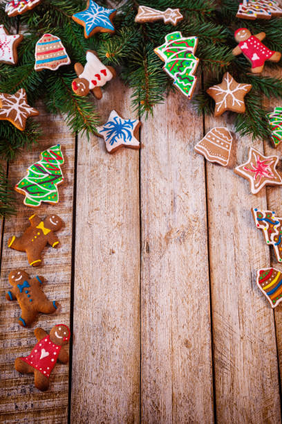istock Homemade Christmas Gingerbread Cookies 880808244