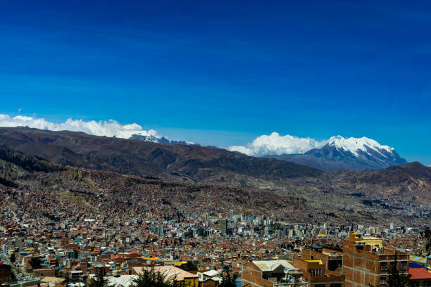 istock View over La Paz Bolivia 880848880