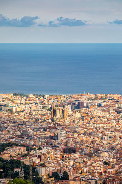 istock Aerial view of Barcelona 880851960
