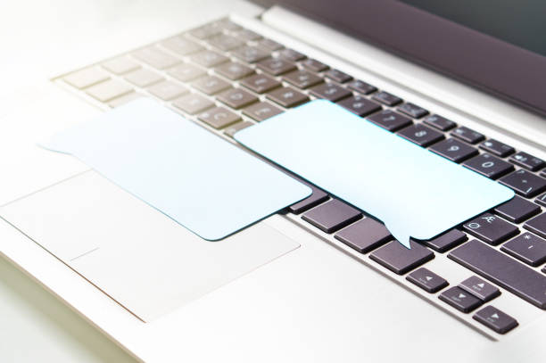 istock Online communication, chatting on social media or commenting on an internet forum concept. 880861230
