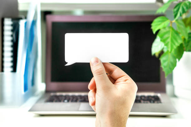 istock Digital communication and marketing, commenting online, giving feedback or learning new language concept. 880861236
